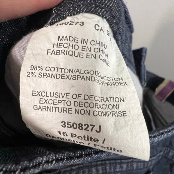 Lee Bootcut jeans NWT size 16 petite pocket detail stylish and comfy - Picture 10 of 10